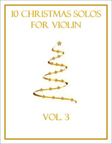 10 Christmas Solos for Violin (Vol. 3) P.O.D. cover